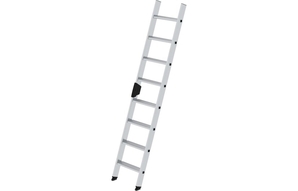 Aluminium enkele trap, 8 treden