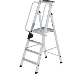 Munk Platformtrap, 4 treden met leuning Munk Platformtrap, 4 treden met leuning