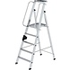 Munk Platformtrap, 5 treden met leuning Munk Platformtrap, 5 treden met leuning
