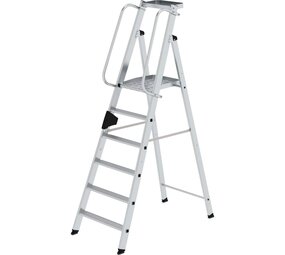 Munk Platformtrap, 6 treden met leuning Munk Platformtrap, 6 treden met leuning