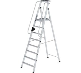 Munk Platformtrap, 8 treden met leuning Munk Platformtrap, 8 treden met leuning