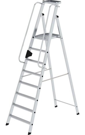 Roossien Platformtrap, 8 treden met leuning
