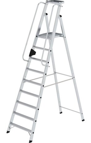 Roossien Platformtrap, 9 treden met leuning