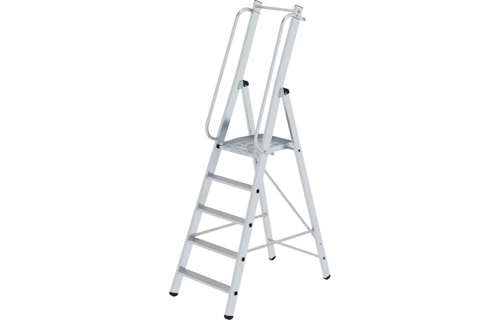 Platformtrap, 5 treden met leuning, type ML