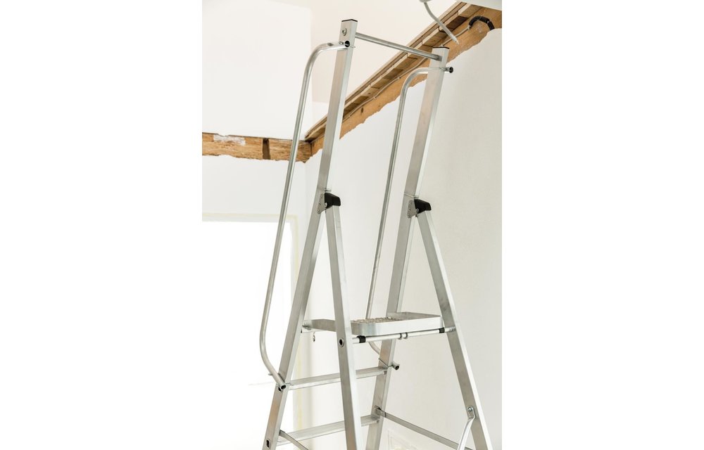 Platformtrap, 7 treden met leuning, type ML