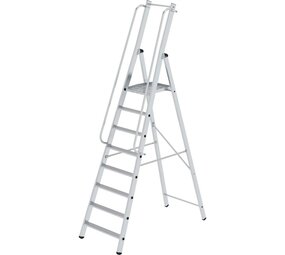 Roossien Platformtrap, 8 treden met leuning, type ML