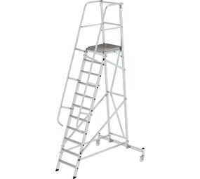 Munk Platformtrap, verrijdbaar, 11 treden Munk Platformtrap, verrijdbaar, 11 treden