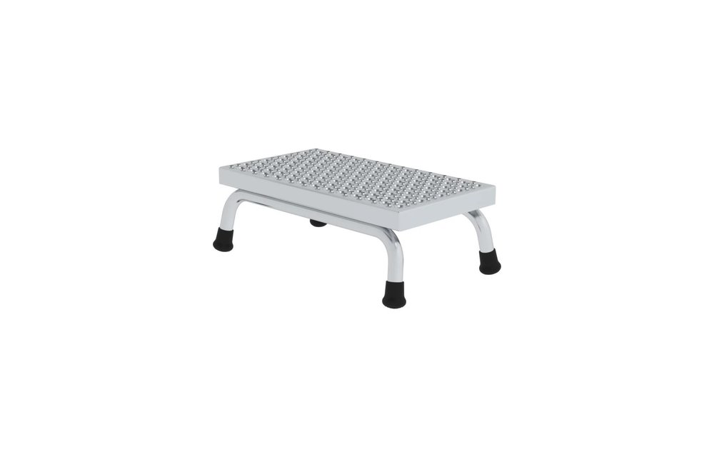 Plateautrap, 1x1, R13 anti-slip ponsrooster treden