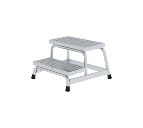Munk Plateautrap, 2 anti-slip R13 ponsroostertreden Munk Plateautrap, 2 anti-slip R13 ponsroostertreden