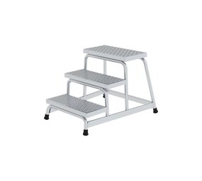 Munk Plateautrap, 3 anti-slip R13 ponsroostertreden Munk Plateautrap, 3 anti-slip R13 ponsroostertreden