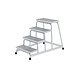 Munk Plateautrap, 4 anti-slip R13 ponsroostertreden Munk Plateautrap, 4 anti-slip R13 ponsroostertreden