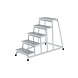 Munk Plateautrap, 5 anti-slip R13 ponsroostertreden Munk Plateautrap, 5 anti-slip R13 ponsroostertreden