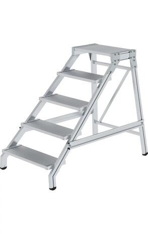Roossien Montagetrap, 5 aluminium treden