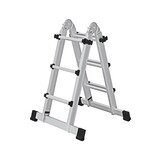 Munk Telescoopladder, 4x3 sporten met stabilisatiebalk