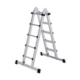 Munk Telescoopladder, 4x5 sporten met stabilisatiebalk Munk Telescoopladder, 4x5 sporten met stabilisatiebalk