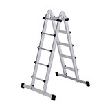 Roossien Telescoopladder, 4x5 sporten met stabilisatiebalk