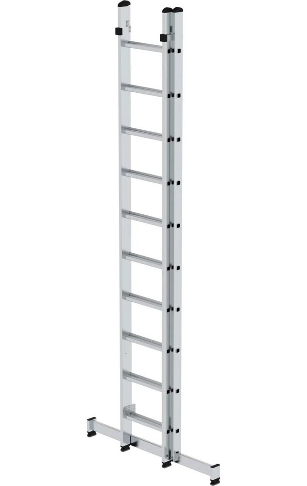 Roossien 2-delige aluminium reformladder, 2x10 sporten