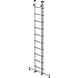 Munk 2-delige aluminium reformladder, 2x10 sporten Munk 2-delige aluminium reformladder, 2x10 sporten