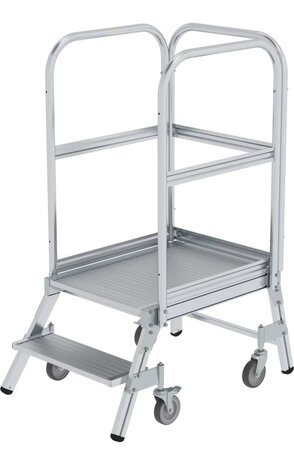 Munk Verrijdbare bordestrap, 2 treden