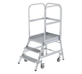 Roossien Verrijdbare bordestrap, 3 treden