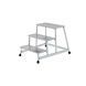 Roossien Aluminium plateautrap, 3 treden Roossien Aluminium plateautrap, 3 treden