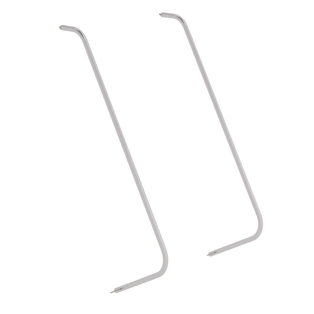 Roossien Handleuning voor dubbele bordestrap 4-6 treden, set (2 stuks)