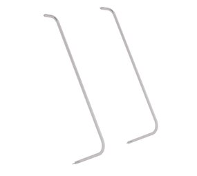 Munk Handleuning voor dubbele bordestrap 4-6 treden, set (2 stuks) Munk Handleuning voor dubbele bordestrap 4-6 treden, set (2 stuks)