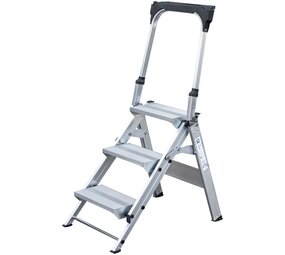 Munk Enkele klaptrap, 3 treden en steunbeugel Munk Enkele klaptrap, 3 treden en steunbeugel