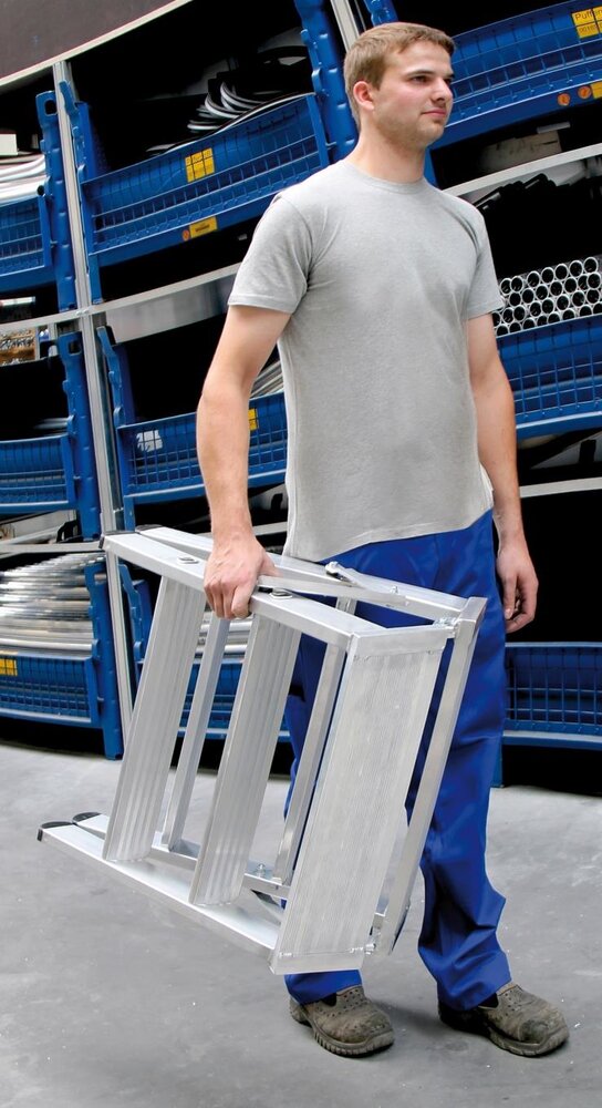 Roossien Klaptrap, tweezijdig begaanbaar, 2x3 treden