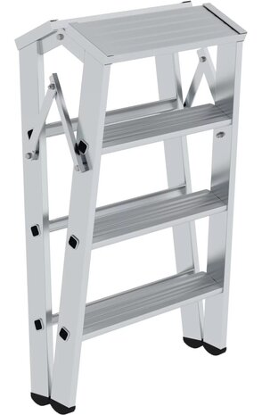Munk Klaptrap, tweezijdig begaanbaar, 2x4 treden Munk Klaptrap, tweezijdig begaanbaar, 2x4 treden