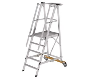 Roossien Platformtrap 5 treden, vouwbaar, verrijdbaar