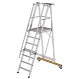 Roossien Platformtrap 7 treden, vouwbaar, verrijdbaar