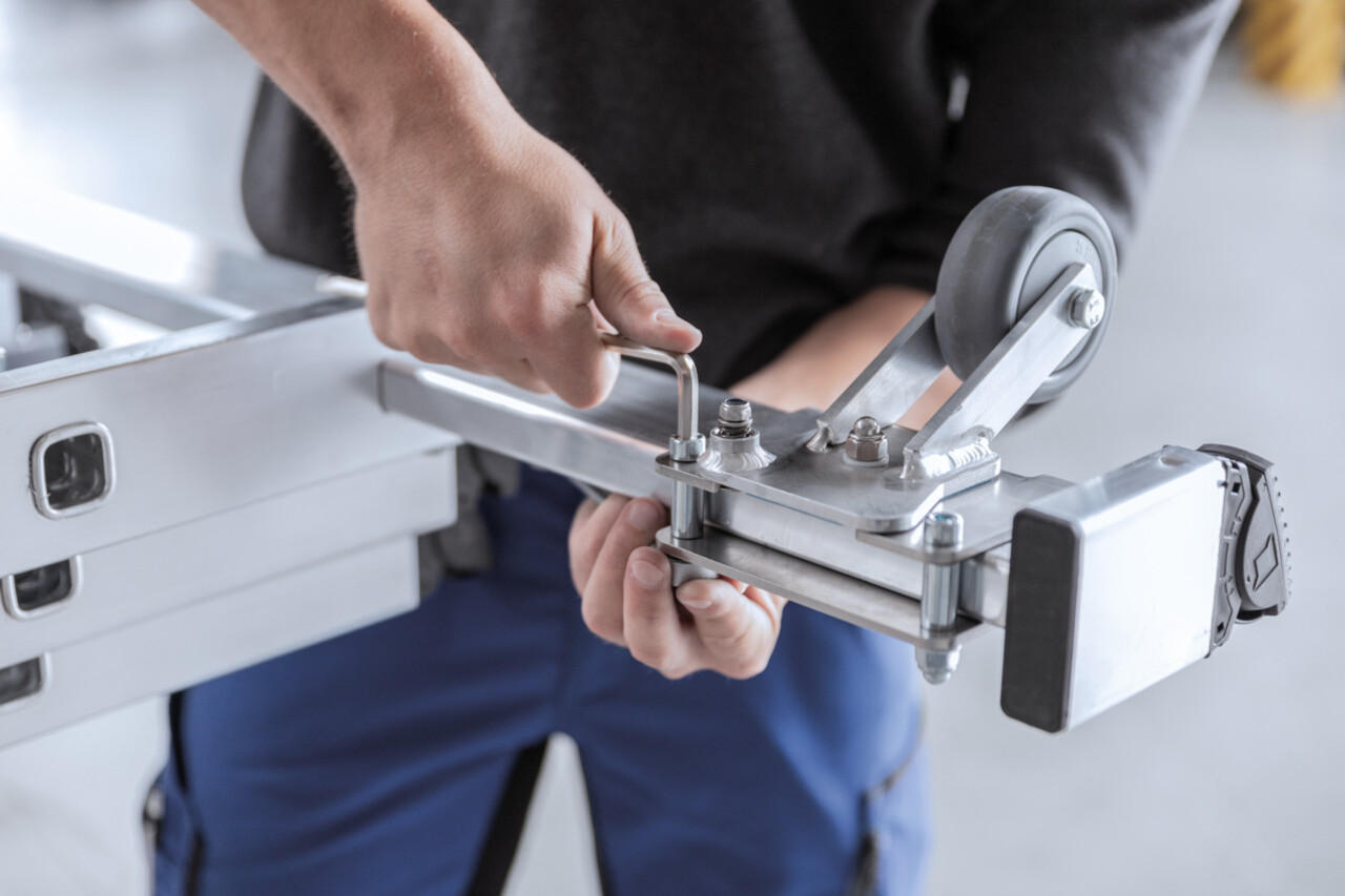 Roossien Inklapbare wielen voor stabilisatiebalk