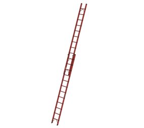Roossien Volkunststof opsteekladder, 2x12 sporten