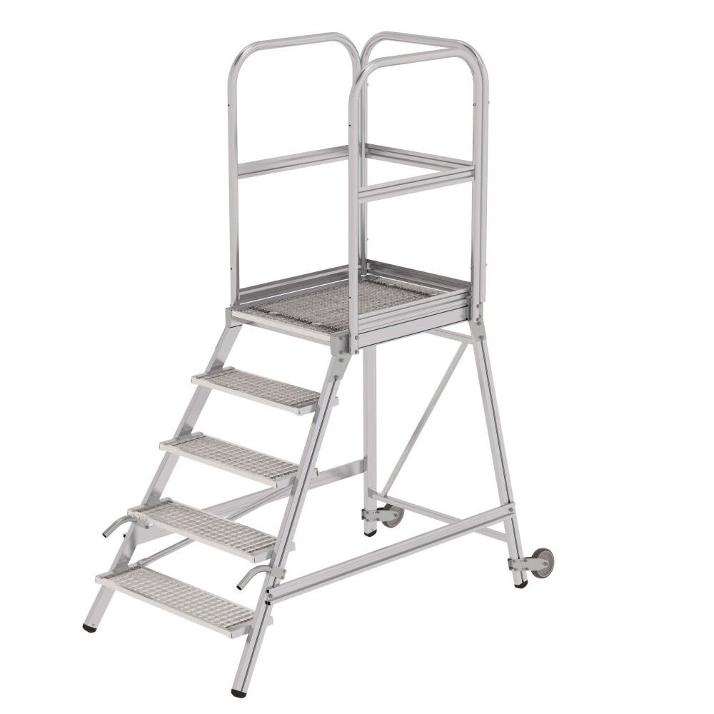 Roossien Bordestrap, 5 stalen treden en handgrepen