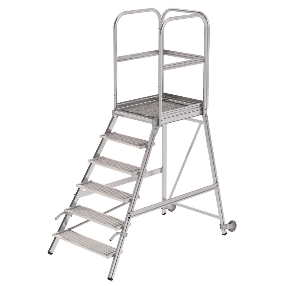 Munk Bordestrap, 6 stalen treden en handgrepen Munk Bordestrap, 6 stalen treden en handgrepen