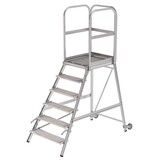 Munk Bordestrap, 6 stalen treden en handgrepen