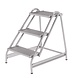 Munk Plateautrap, 3 aluminium treden Munk Plateautrap, 3 aluminium treden