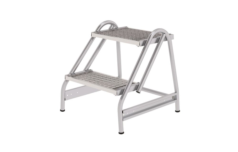 Plateautrap, 2 roostertreden