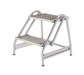 Roossien Plateautrap, 2 roostertreden