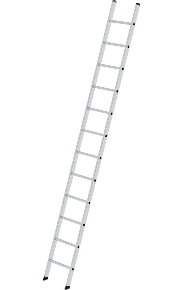 Munk Aluminium enkele ladder, 12 sporten Munk Aluminium enkele ladder, 12 sporten