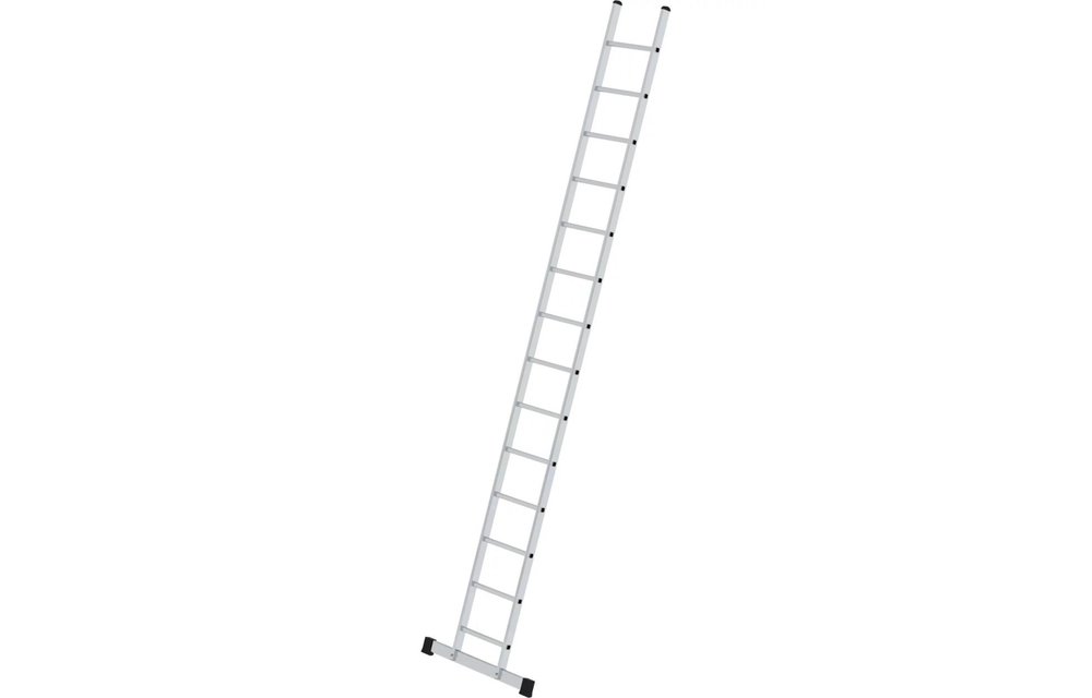 Rechtdoor Isolator Identificeren Enkele ladder, 14 sporten met stabilisatiebalk | Ladders | Ladder.nl
