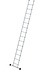 Aluminium enkele ladder, 14 sporten met stabilisatiebalk Aluminium enkele ladder, 14 sporten met stabilisatiebalk