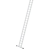 Roossien Aluminium enkele ladder, 20 sporten met stabilisatiebalk