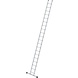 Munk Aluminium enkele ladder, 20 sporten met stabilisatiebalk Munk Aluminium enkele ladder, 20 sporten met stabilisatiebalk