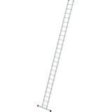 Roossien Aluminium enkele ladder, 24 sporten met stabilisatiebalk