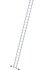 Aluminium enkele ladder, 24 sporten met stabilisatiebalk Aluminium enkele ladder, 24 sporten met stabilisatiebalk
