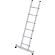 Roossien Aluminium enkele ladder, 6 sporten met Nivello-stabilisatiebalk