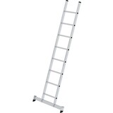 Roossien Aluminium enkele ladder, 8 sporten met Nivello-stabilisatiebalk