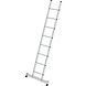 Roossien Aluminium enkele ladder, 8 sporten met Nivello-stabilisatiebalk